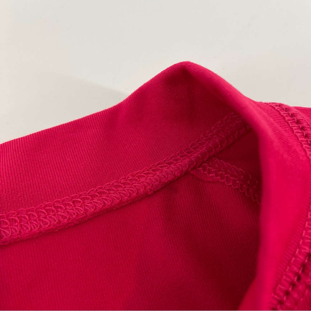 NWT Roxy Hot Pink Black UPF 50 Whole Hearted Short Sleeve Rashguard Size Small - Picture 10 of 11